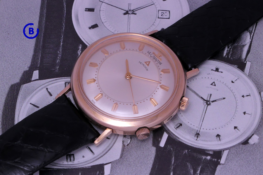 Montres-Émaux-Bijoux 1978 1970's Jaeger LeCoultre (Swiss) Memovox Polaris II Ref. E870 Dive