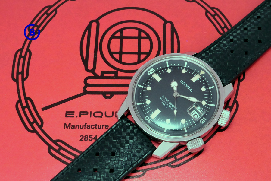 Benrus Two Crowns-Super Compressor Case: 6089 Ultra-Deep 666 – The